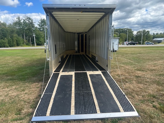 2027 EZ HAULER 7.5X24 V-Nose Inline Snow Snowmobile Trailers