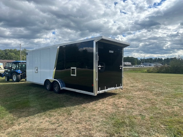2027 EZ HAULER 7.5X24 V-Nose Inline Snow Snowmobile Trailers