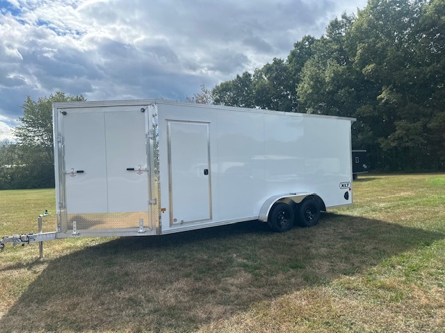 2027 E-Z Hauler 7x18 XLT Pro Inline Snow Snowmobile Trailers