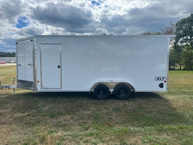 2027 E-Z Hauler 7x18 XLT Pro Inline Snow Snowmobile Trailers