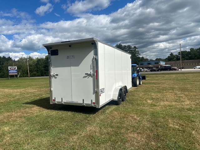2027 E-Z Hauler 7x18 XLT Pro Inline Snow Snowmobile Trailers